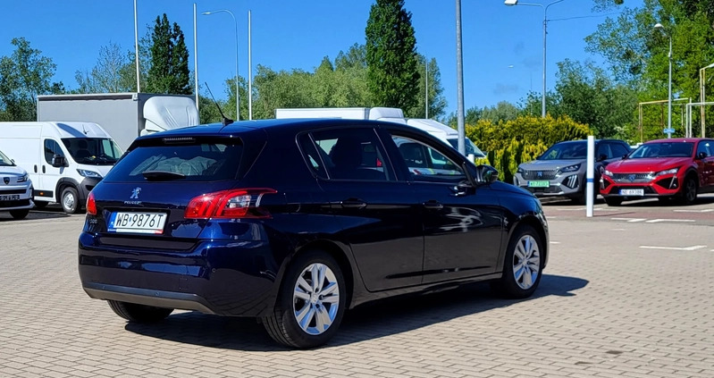 Peugeot 308 cena 44900 przebieg: 88000, rok produkcji 2019 z Świecie małe 352